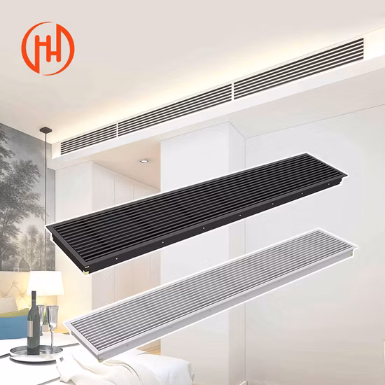 Ventilación exterior de doble etapa Rejilla externa de aluminio