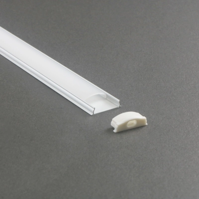 Alu-Tw1806 Surface Mounted Aluminum Lighting Profile Bendable LED Profile