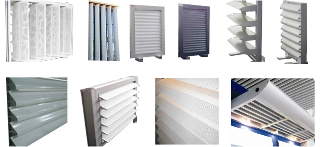 Aluminum External Weather Louver Sun Louvers China Supplier